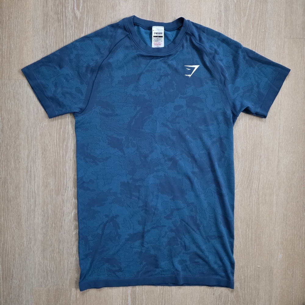 GymShark Geo Seamless Shirt Size Small